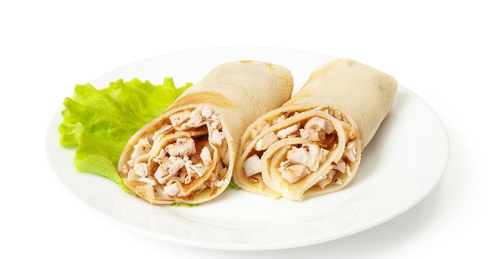 Блинчики с курицей Блинчики с курицей