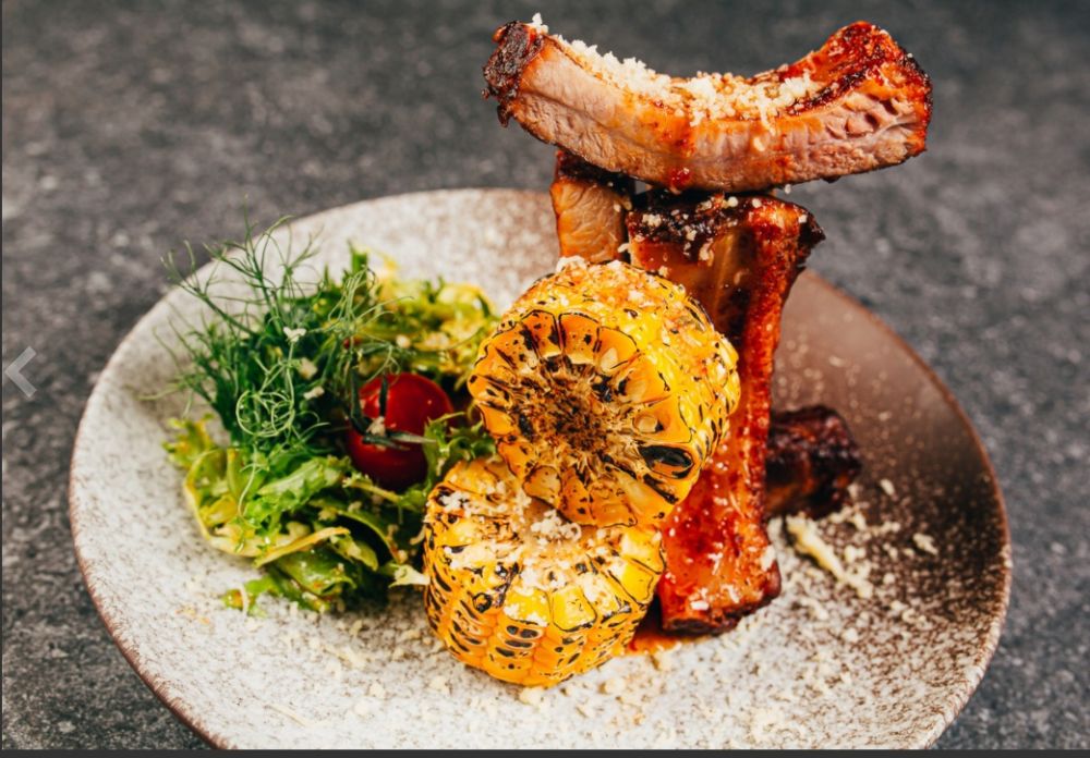 Рёбра GRILL с солёной карамелью Рёбра GRILL с солёной карамелью