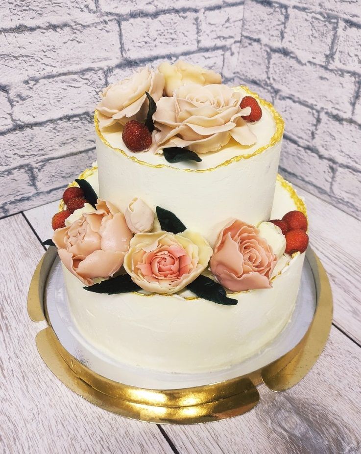 Торт свадебный 3