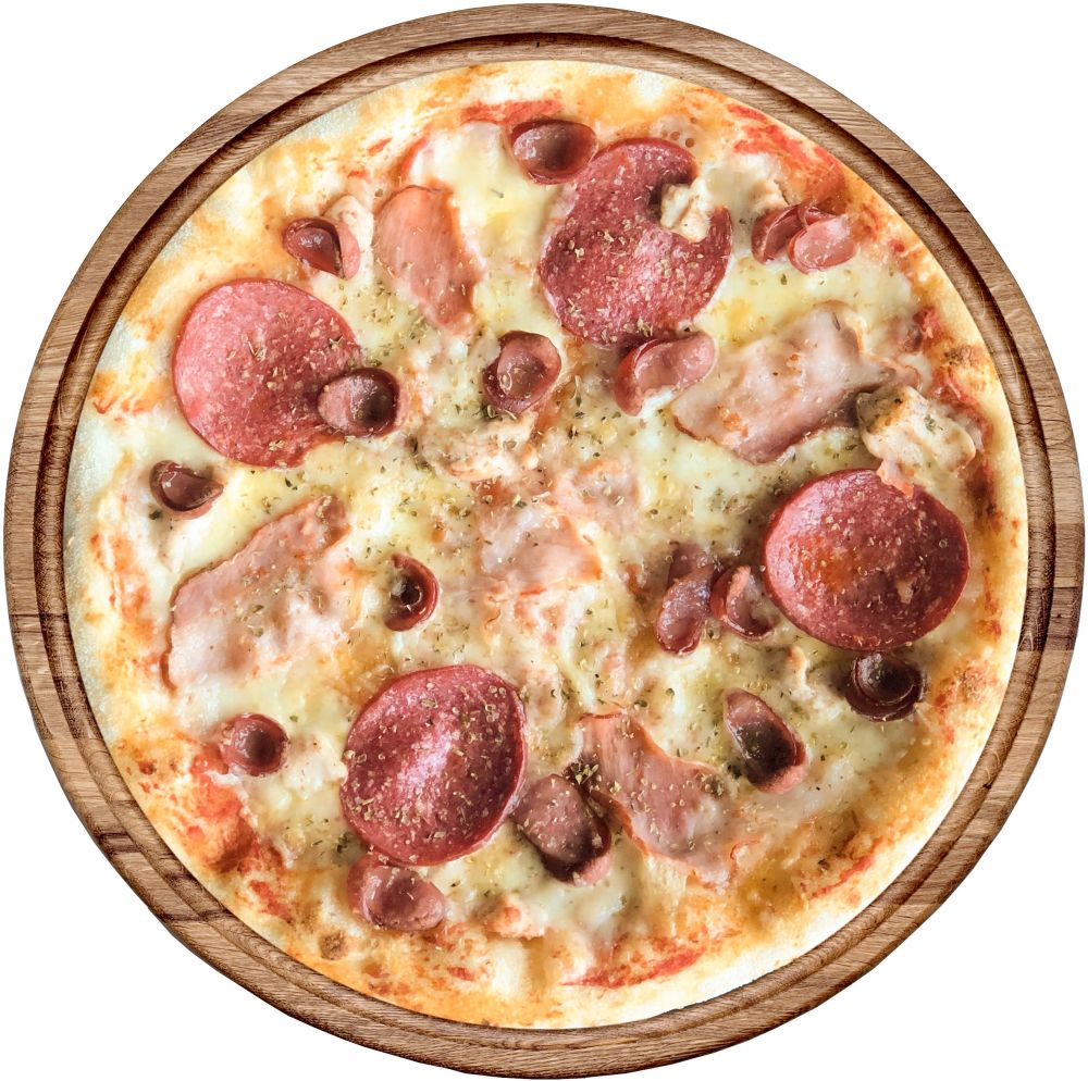 Пицца «Мясной пир» Пицца «Мясной пир»