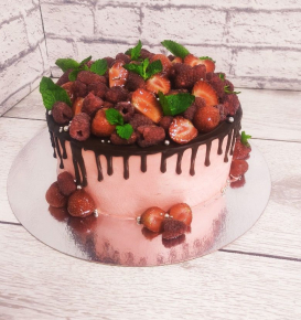 Торт с ягодами 4