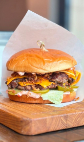 Трипл-Чиз Бургер